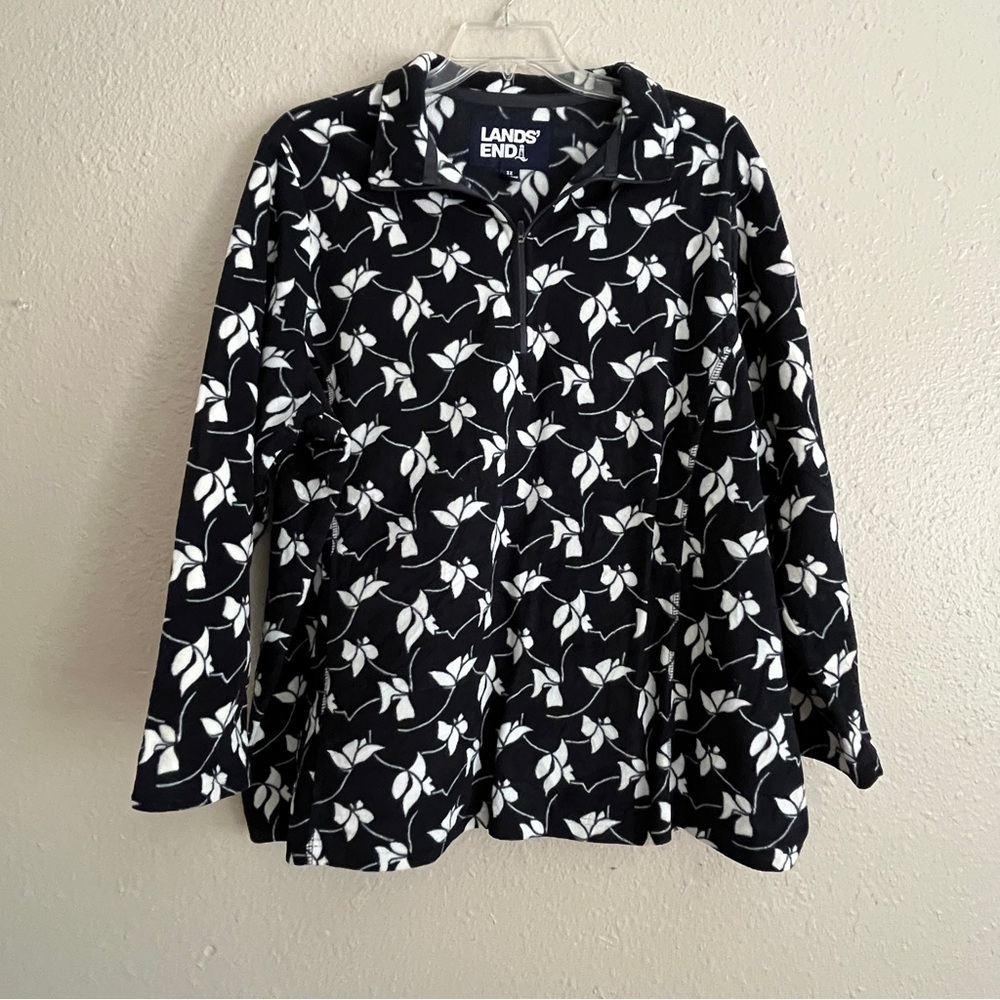 Land’s‎ End plus size half zip sweater